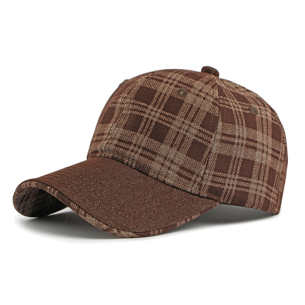 Unisex Retro Striped Baseball Cap - Adjustable Outdoor Fashion Hat for Travel, Hiking, and Daily Wear