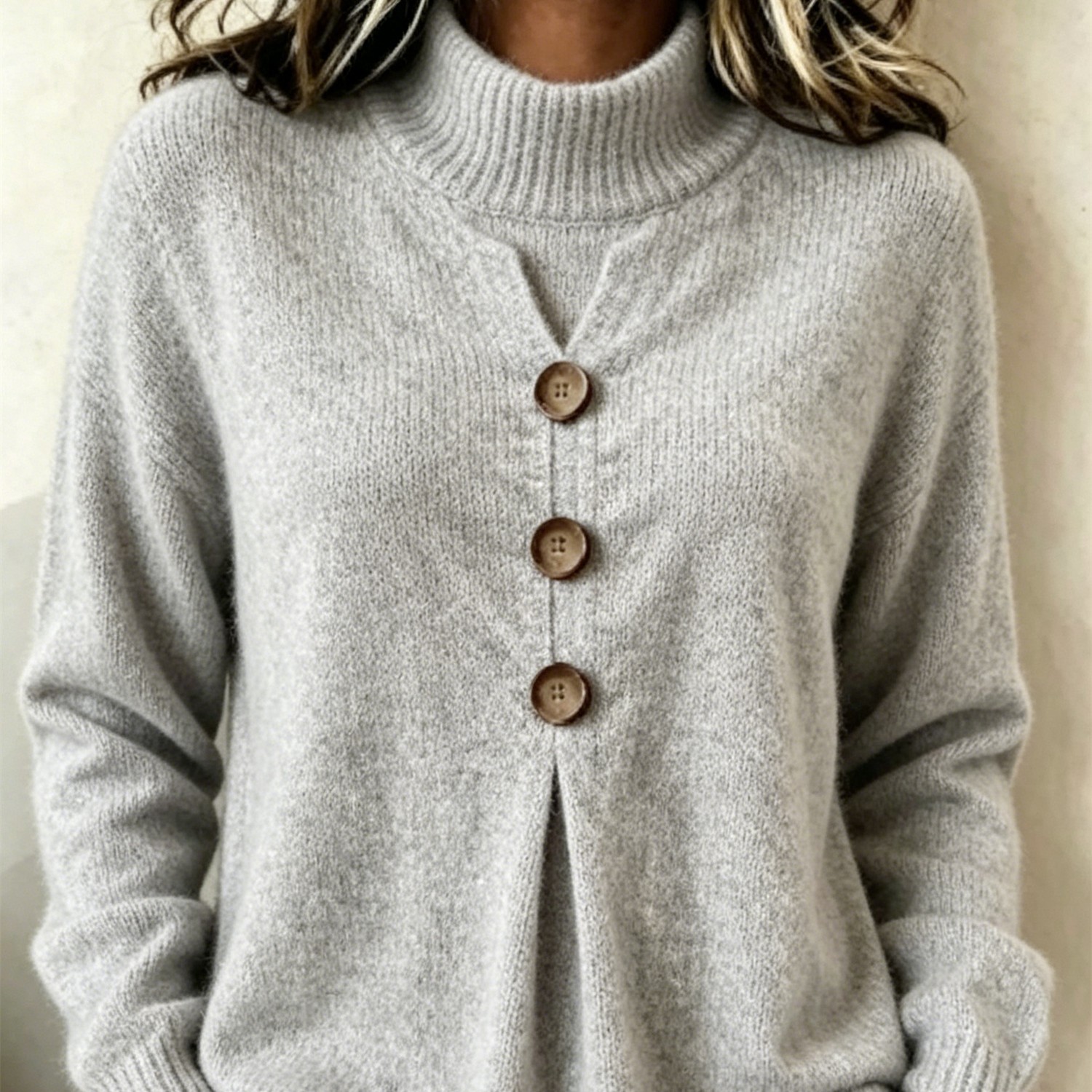 Chic Women's Polyester Blouse - Elegant & Lightweight Everyday Shirt