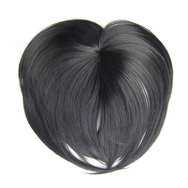Premium Women's Lace Front Wig with Bangs – Heat-Resistant Synthetic Fashion Wig