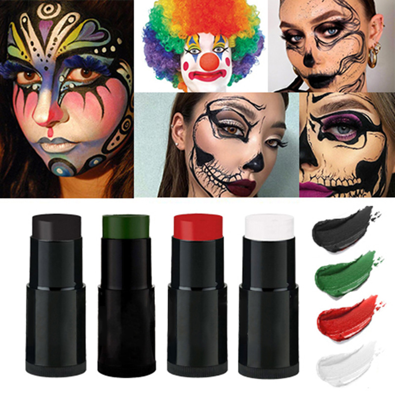 Professional Oil-Based Face & Body Paint – High-Pigment SFX Makeup for Stage, Cosplay & Special Effects