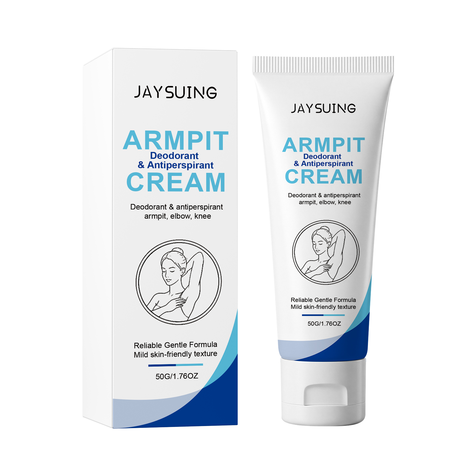 Ultra-Shield Axillary Antiperspirant Deodorant Cream - Nourishing Underarm Care with Vitamin E