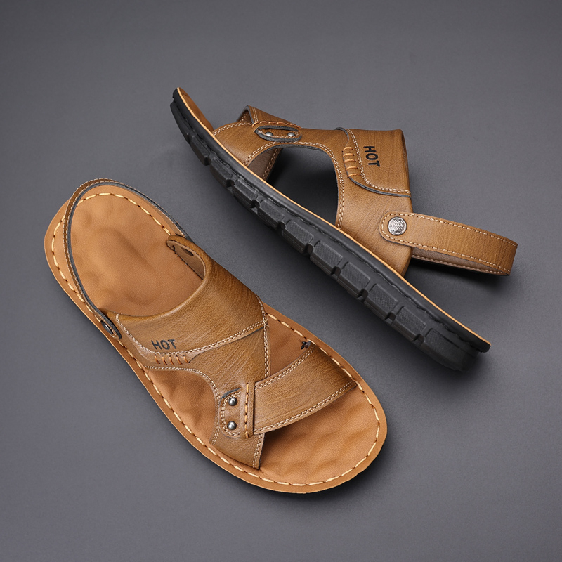 Men's Premium Soft Dual-Wear Sandals | Non-Slip Casual Summer Beach Shoes