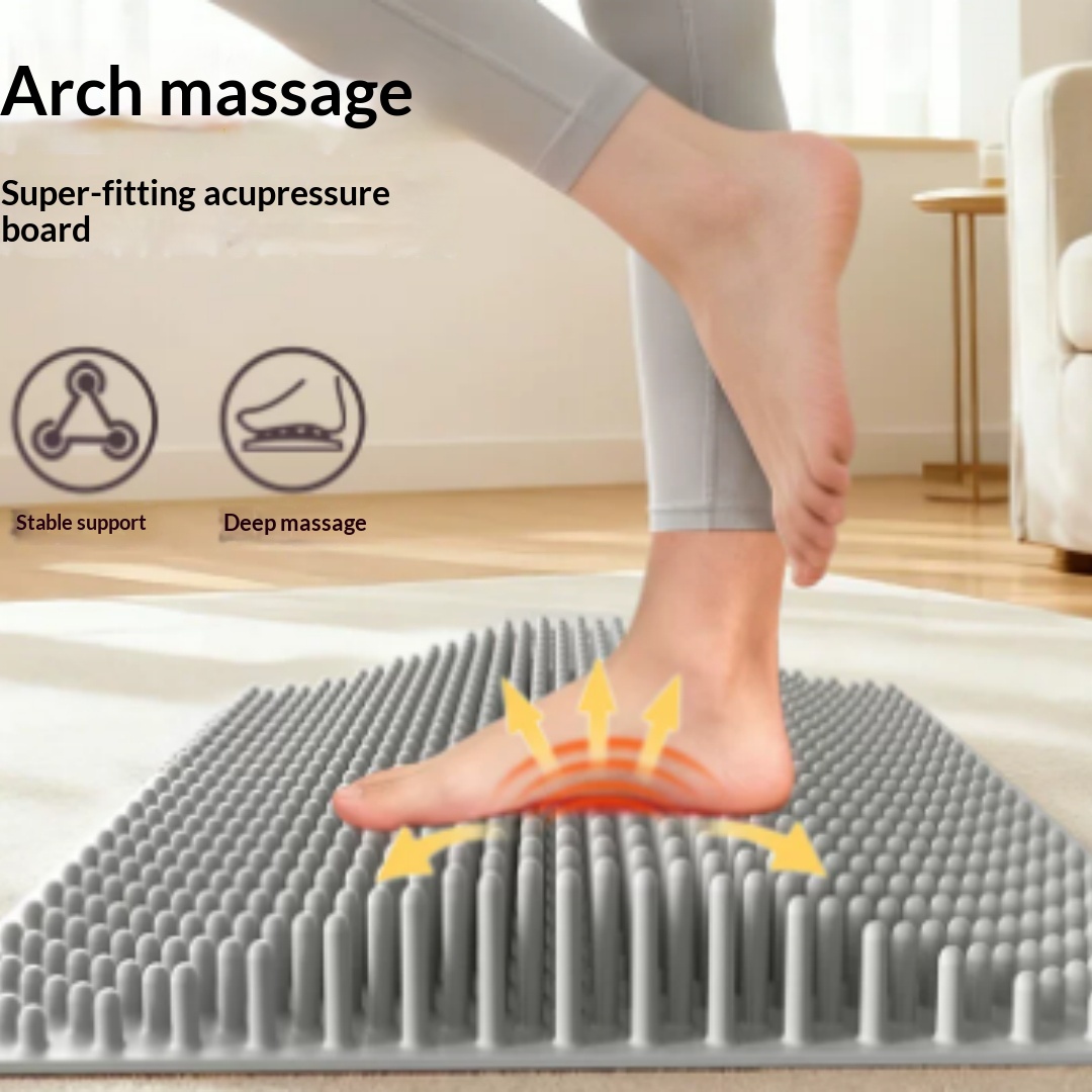 Premium Acupressure Foot Massage Mat – Reflexology Toe Pressure Plate for Pain Relief & Relaxation