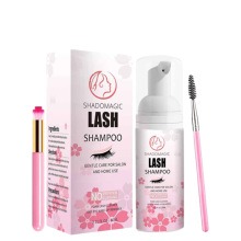 Premium Eyelash Extension Cleanser - Gentle Lash Shampoo Foaming Bubble Mousse for Lash Care & Extension Retention