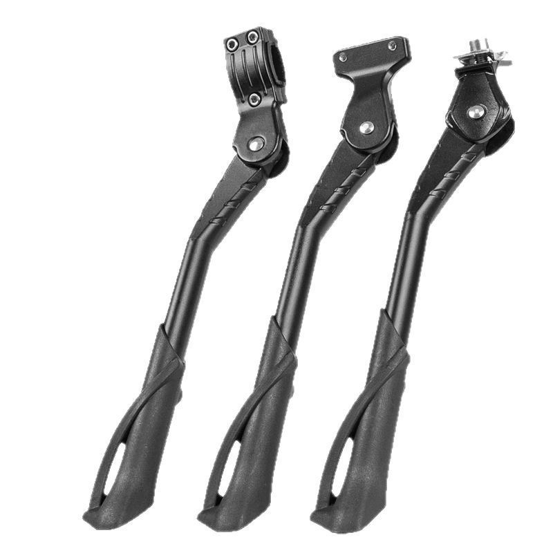 Heavy-Duty Adjustable Bike Kickstand | Premium Aluminum Single-Side Stand for Mountain & Electric E-Bikes
