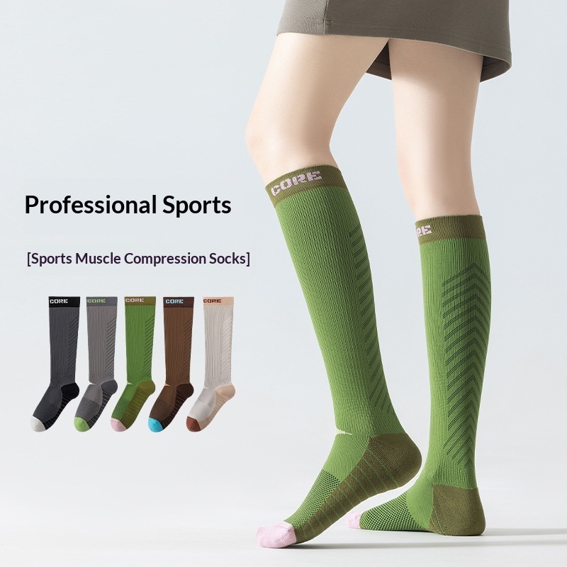 Women's Non-Slip Compression Ankle Socks | Premium Cotton Athletic & Yoga Socks