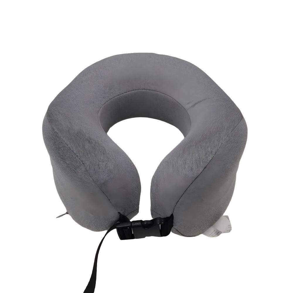 Ergonomic Memory Foam Travel Pillow - Slow-Rebound Neck Support Cushion for Office, Travel, and Home