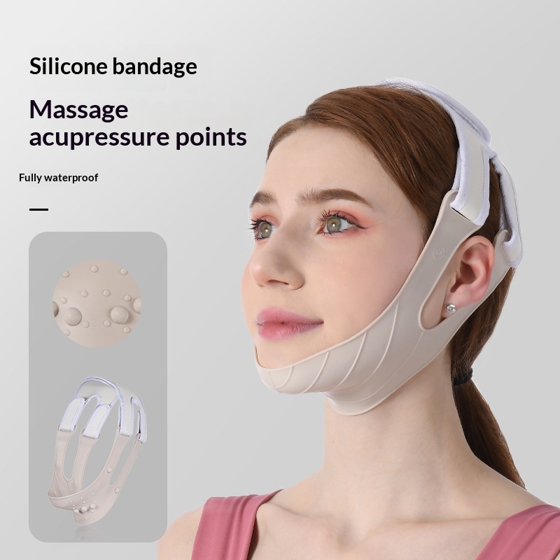 Freely Adjustable Compression V-line Facial Band
