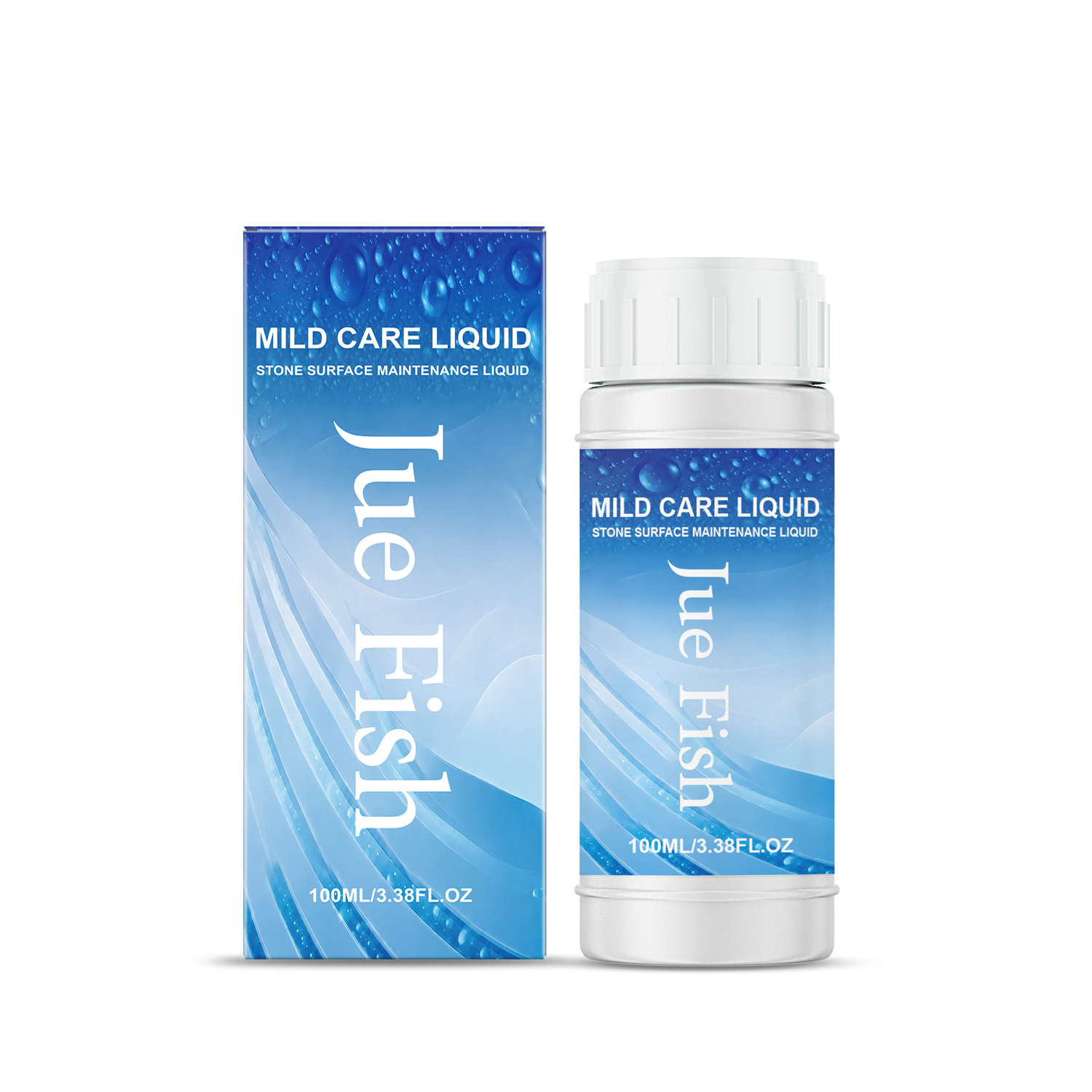 Premium Stone Surface Sealer & Restoration Liquid - Protects & Shines Marble, Granite & Quartz