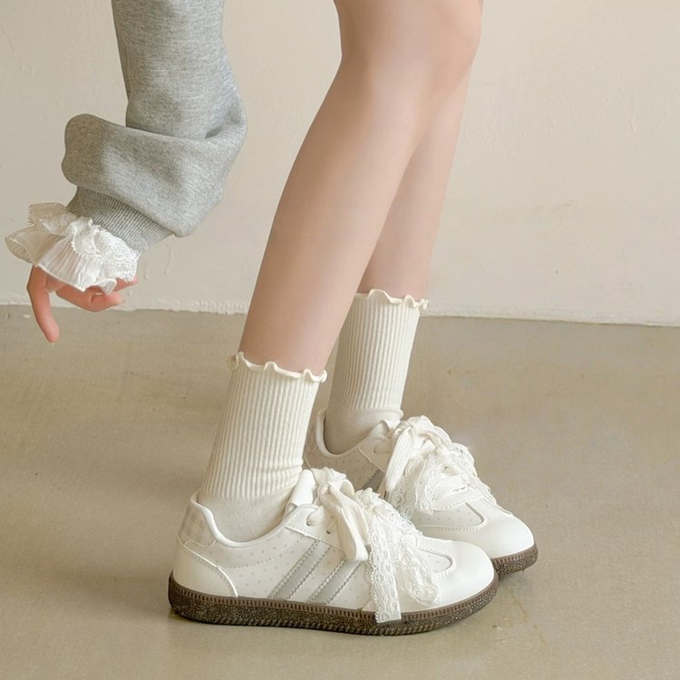Women's Summer Breathable Lace-Up Sneakers | Lightweight Comfort Flat Shoes