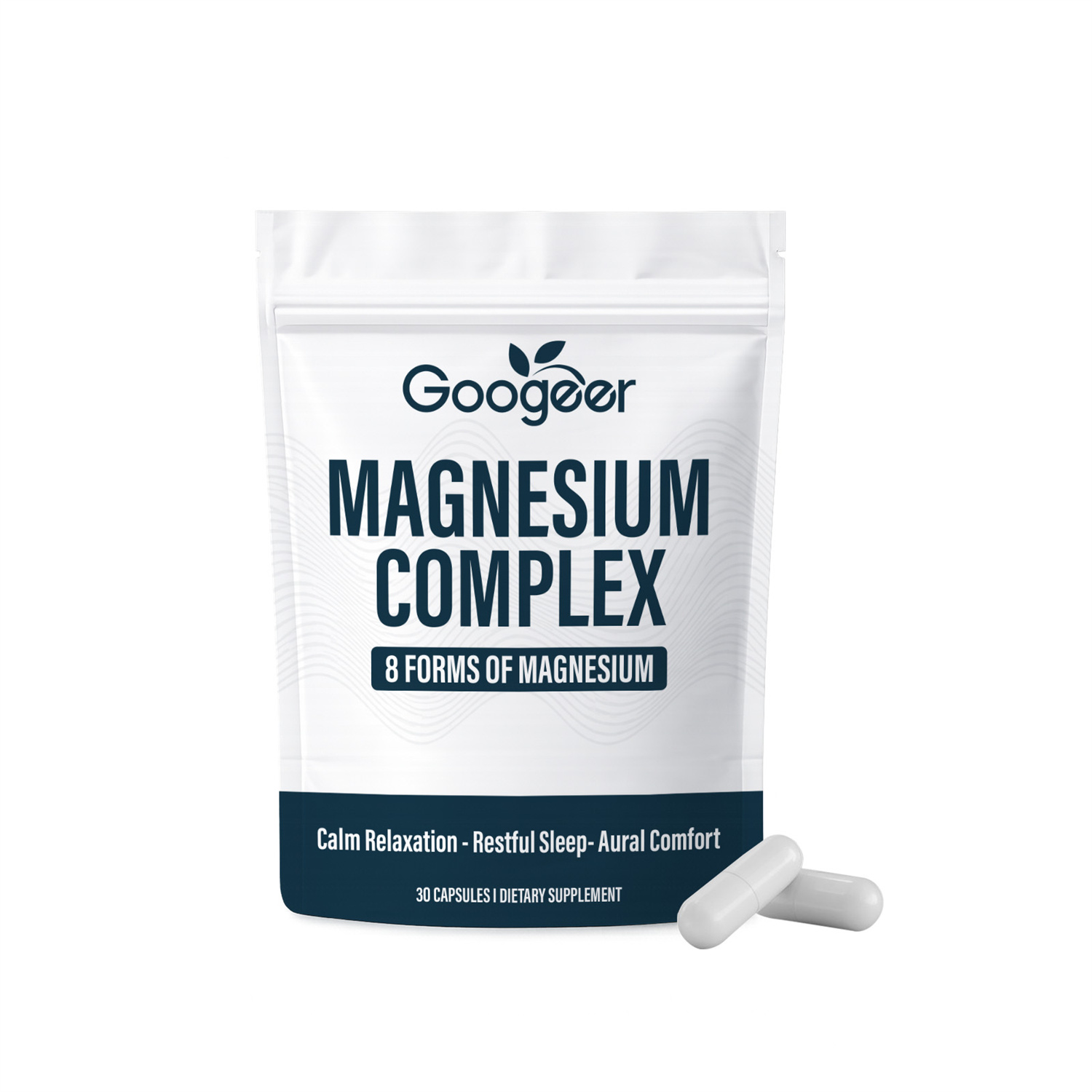 Chengjing Huanshu Premium 8-in-1 Magnesium Complex - High-Absorption Formula for Muscle, Mind & Sleep Support (30 Capsules)