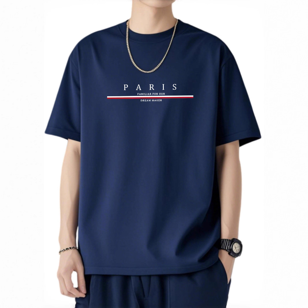 Men's Athletic Mesh Short-Sleeve T-Shirt - Casual Loose-Fit Graphic Tee