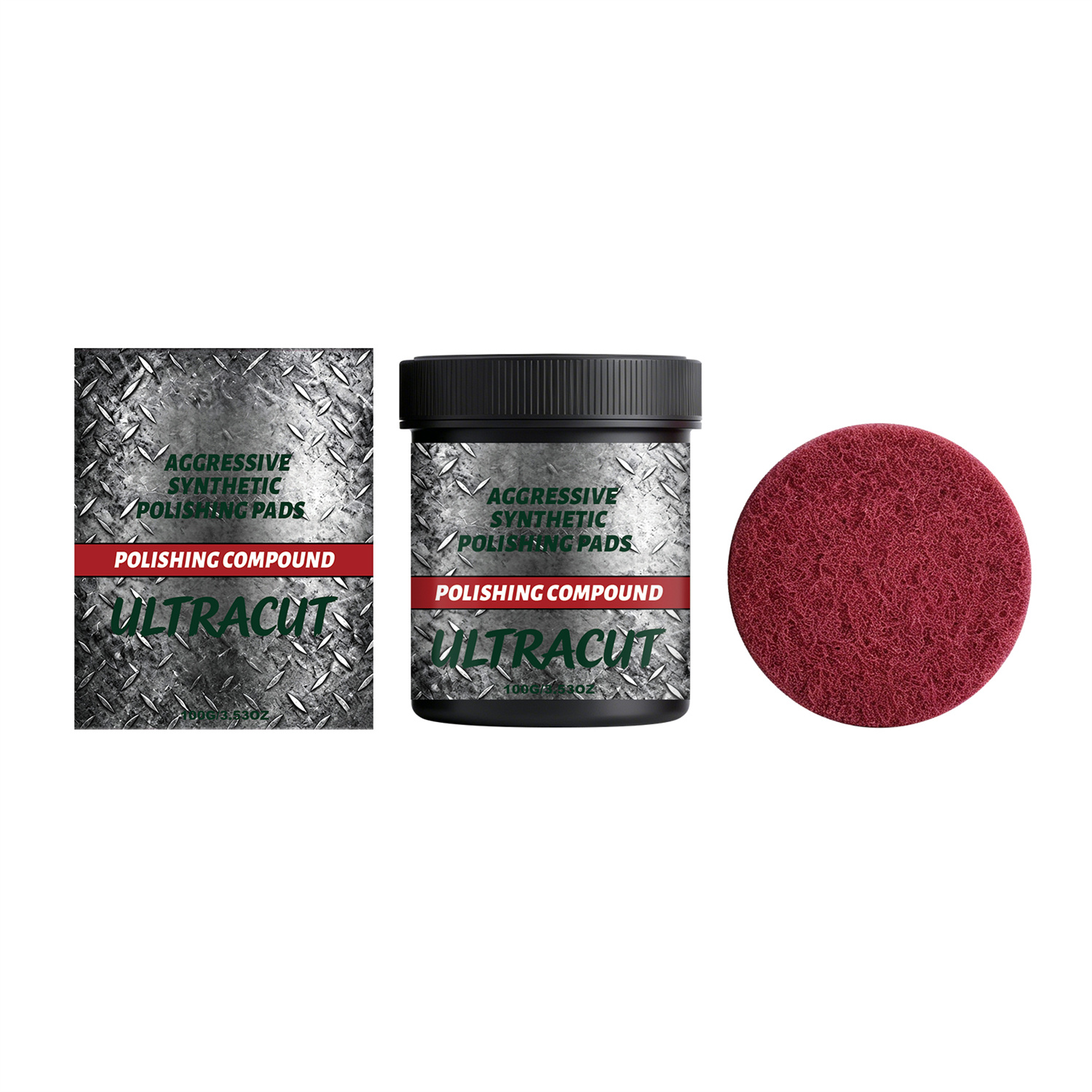 Professional-Grade Powerful Polishing Paste Kit - Premium Glass & Metal Surface Restorer (100g)