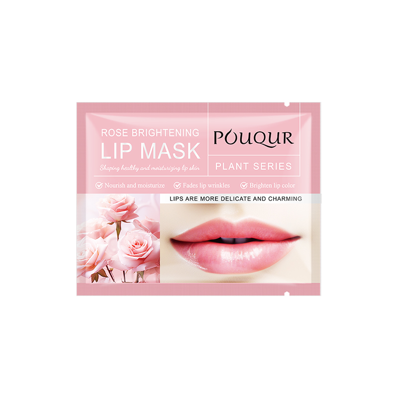 Hydrating Rose Lip Mask - Overnight Moisturizing & Plumping Lip Treatment