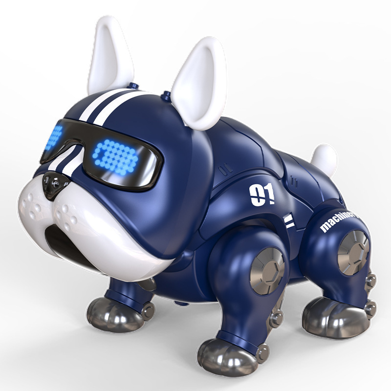 Interactive Smart Robot Dog Toy for Kids - Touch-Sensing Electronic Pet with LED Lights, Music & Dancing