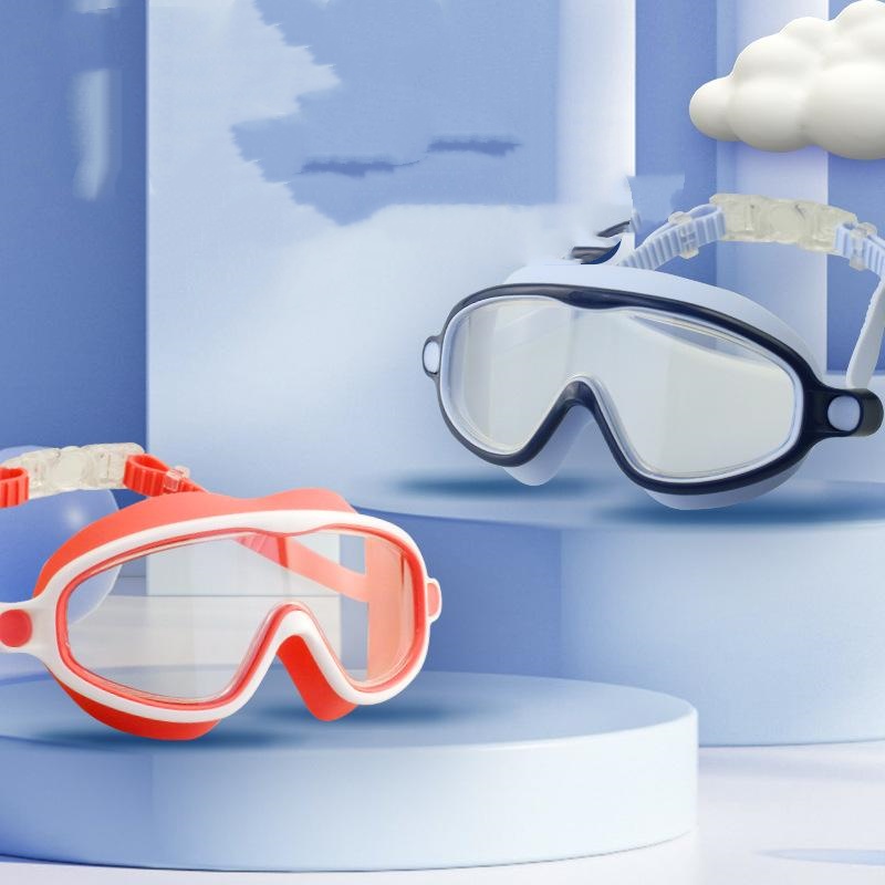 Premium Kids Swimming Goggles - High-Definition Anti-Fog & Waterproof Swim Glasses