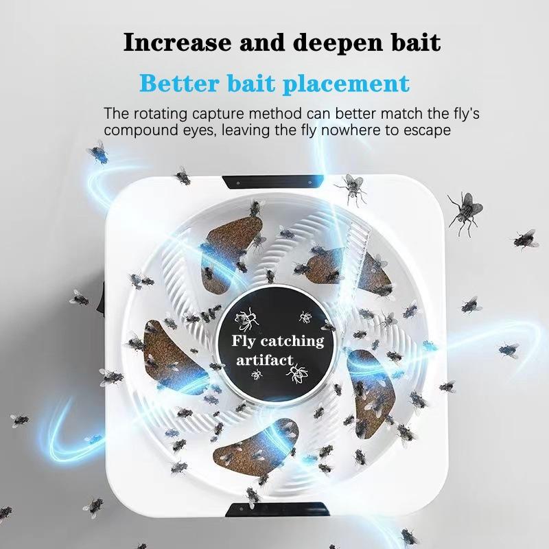 Automatic Electric Fly Trap - USB Powered Indoor Insect Catcher & Eco-Friendly Pest Control