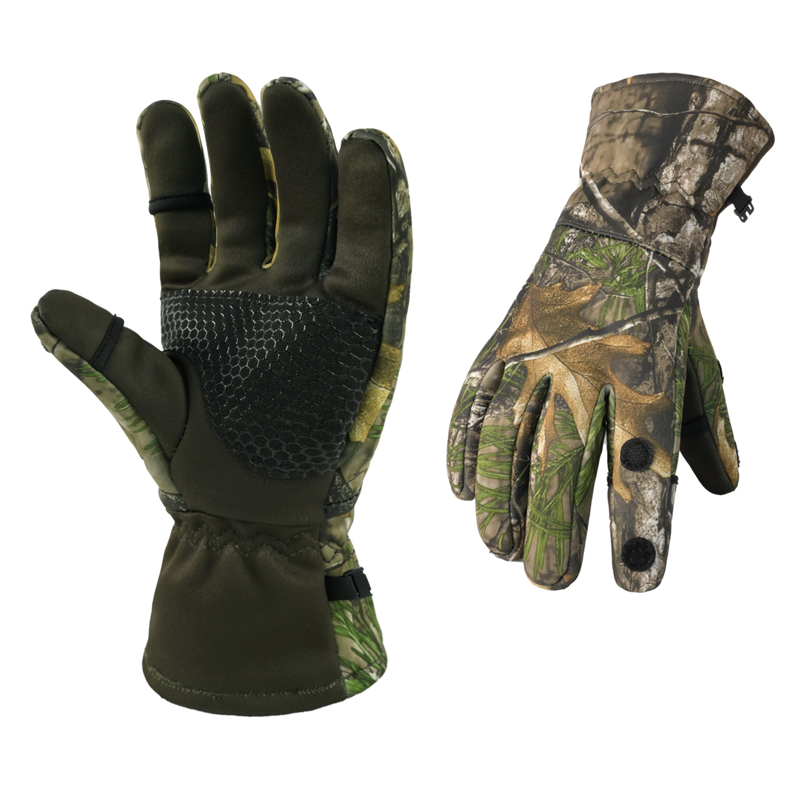 Premium Outdoor Bionic Hunting Camouflage Gloves – Tactical Cycling & Multi-Terrain Gear
