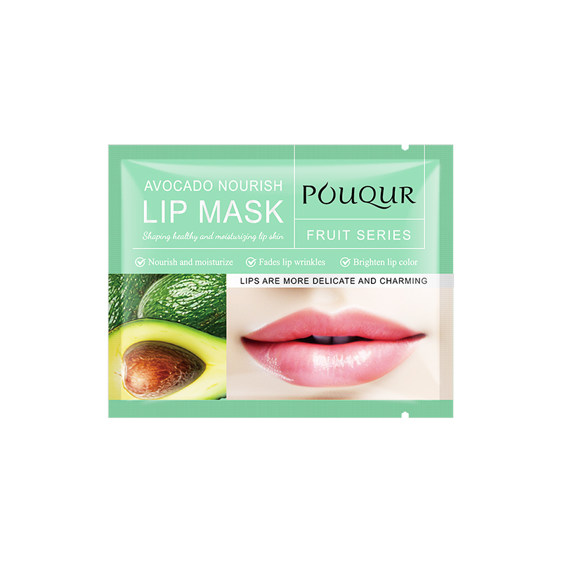 Natural Avocado Lip Mask & Sleeping Balm - Ultra-Hydrating Formula for Soft, Plump Lips