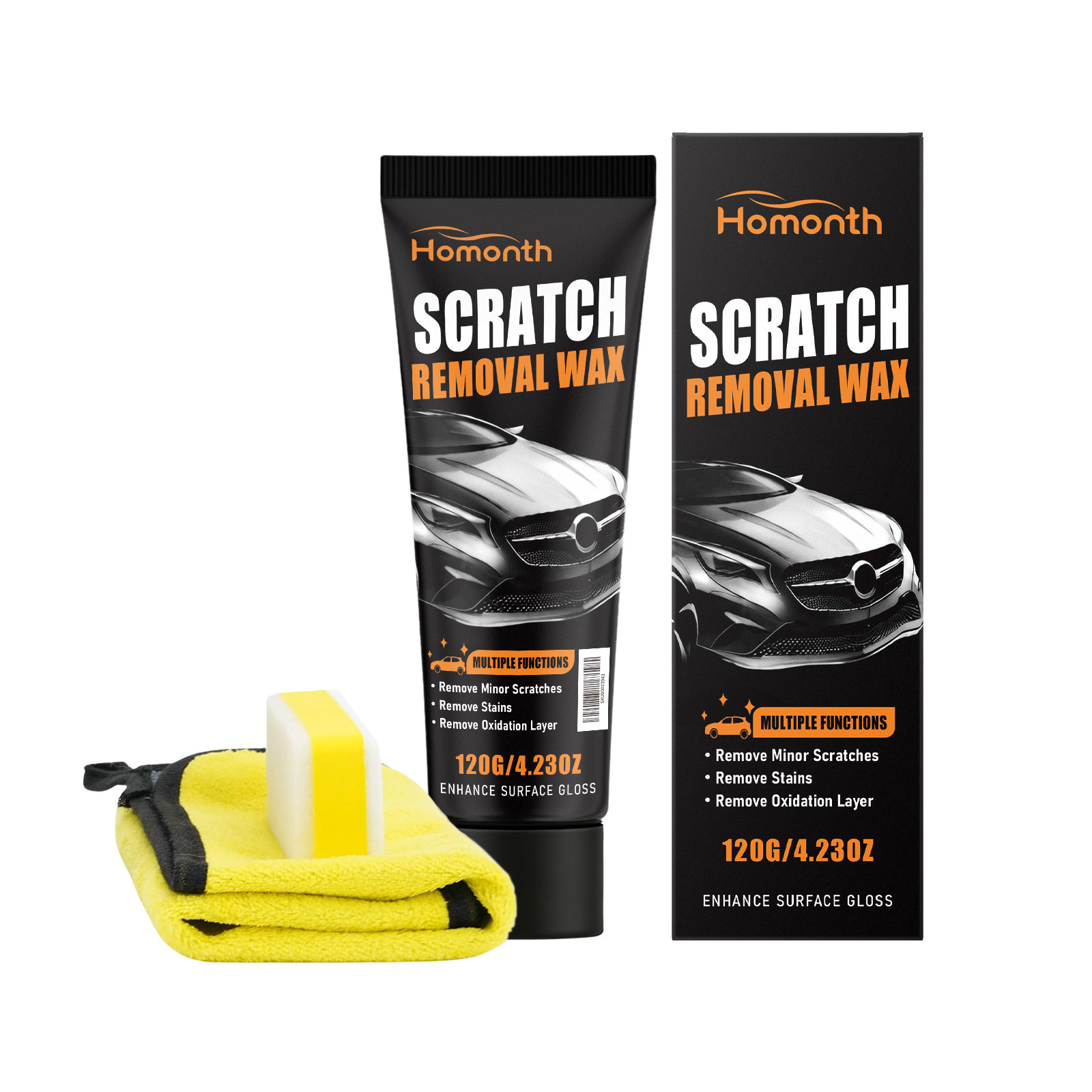 Homonth Professional Car Paint Scratch Repair Kit | Ultimate Auto Body Polish & Refurbishment Care