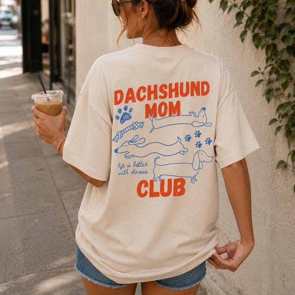 Nightclub Girl Graphic Print Loose-Fit T-Shirt - Casual Streetwear Pullover