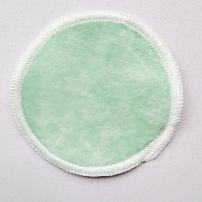 Eco-Friendly Reusable Bamboo Makeup Remover Pads - Ultra-Soft Washable Cotton Pads (8cm)