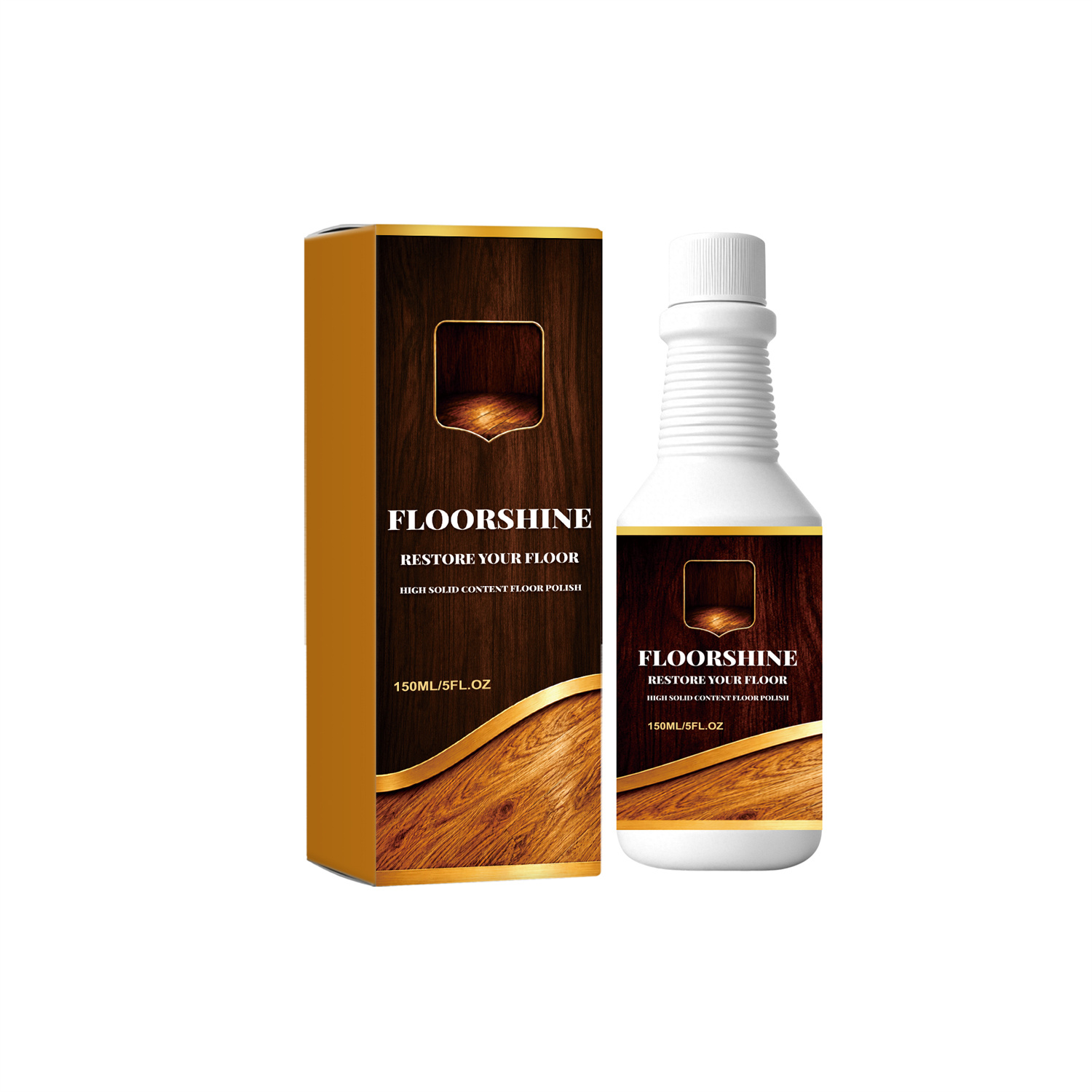 Premium High-Solid Floor Polish & Restorer – Ultimate Shine and Long-Lasting Protection