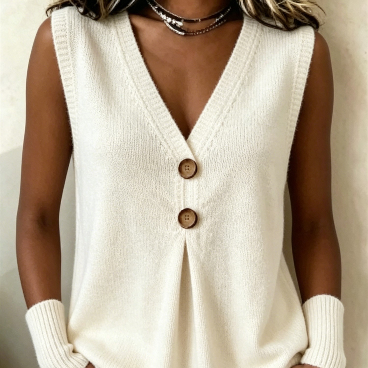 Women's Elegant Long Sleeve Polyester Blouse - Classic Work-to-Weekend Shirt
