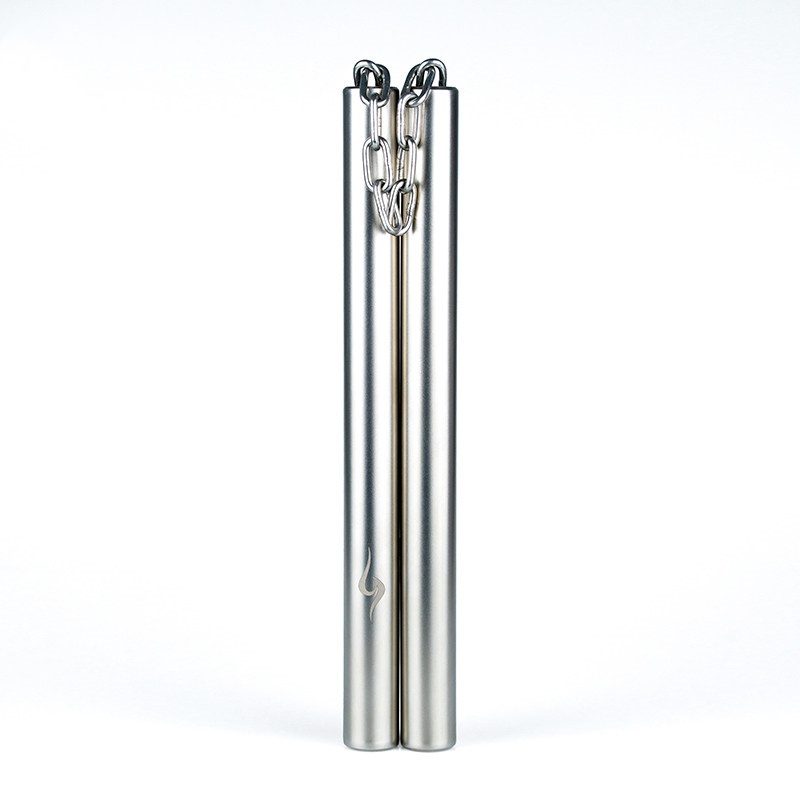 Premium Stainless Steel Performance Nunchaku | Martial Arts Training Gear for Adults & Kids