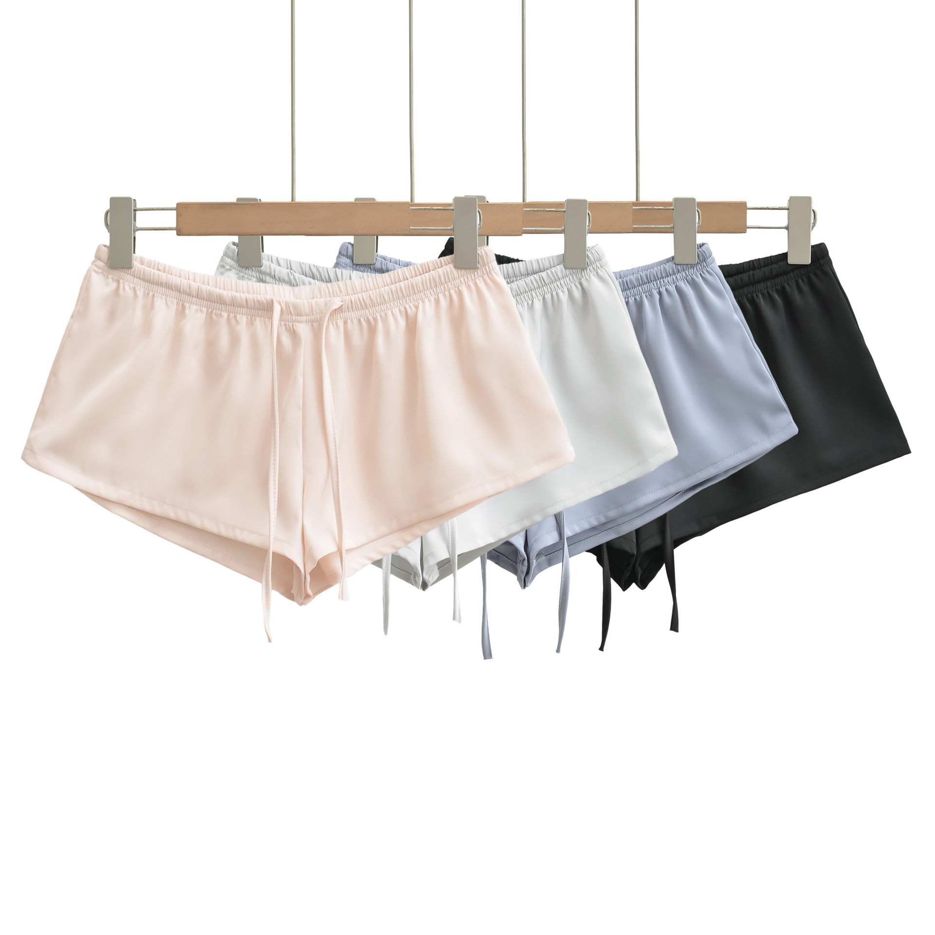 Chic Low-Rise Lace-Up Summer Casual Shorts | Lightweight Women's Hot Pants