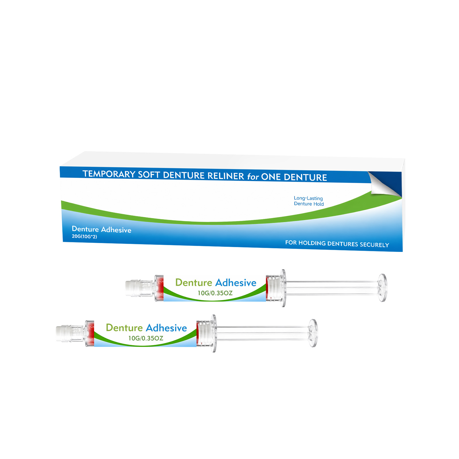 Premium Long-Lasting Denture Adhesive Cream - Ultra Strong Hold & Comfort Set