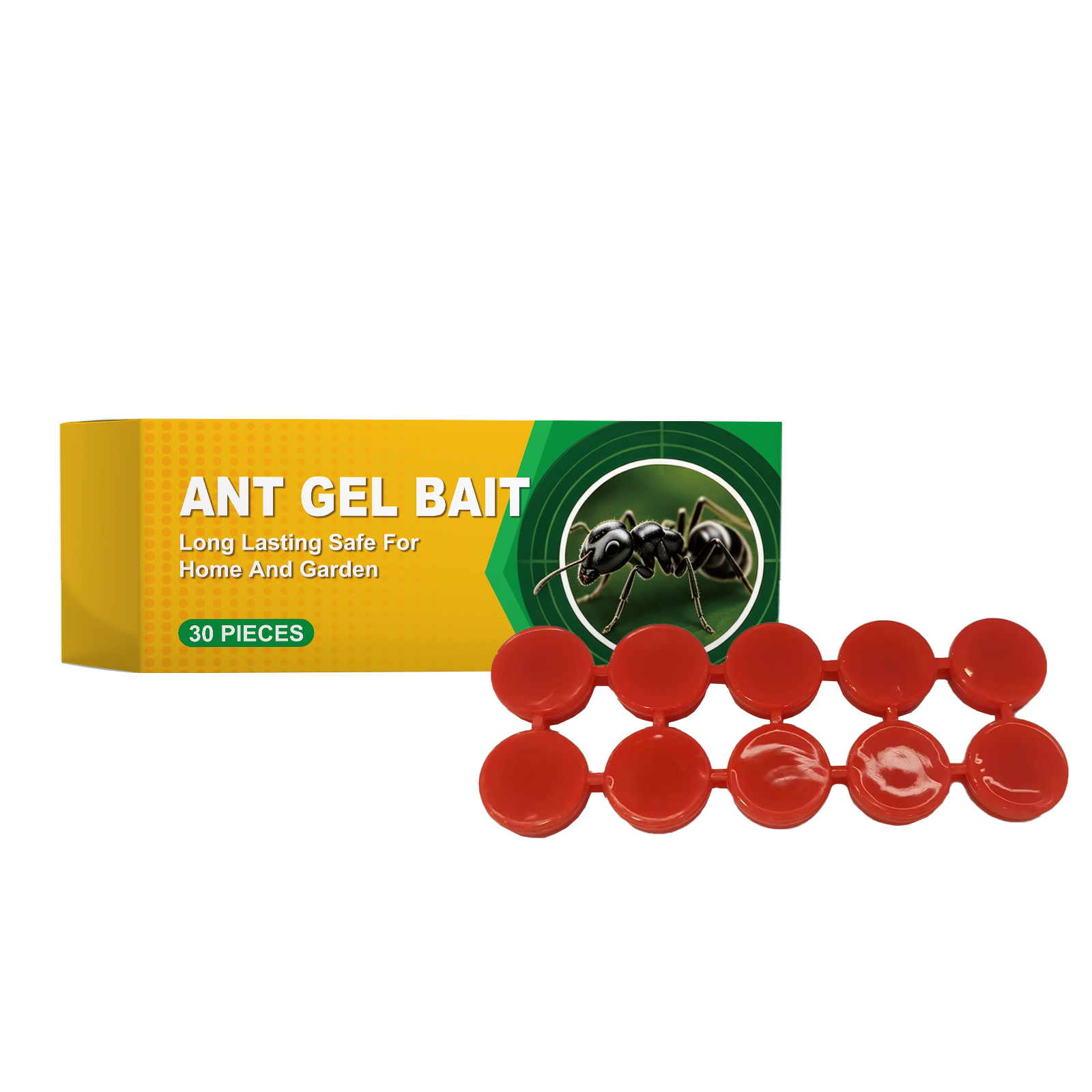Premium Ant Bait Stations (30-Pack) – Highly Effective Indoor & Outdoor Ant Killer Traps