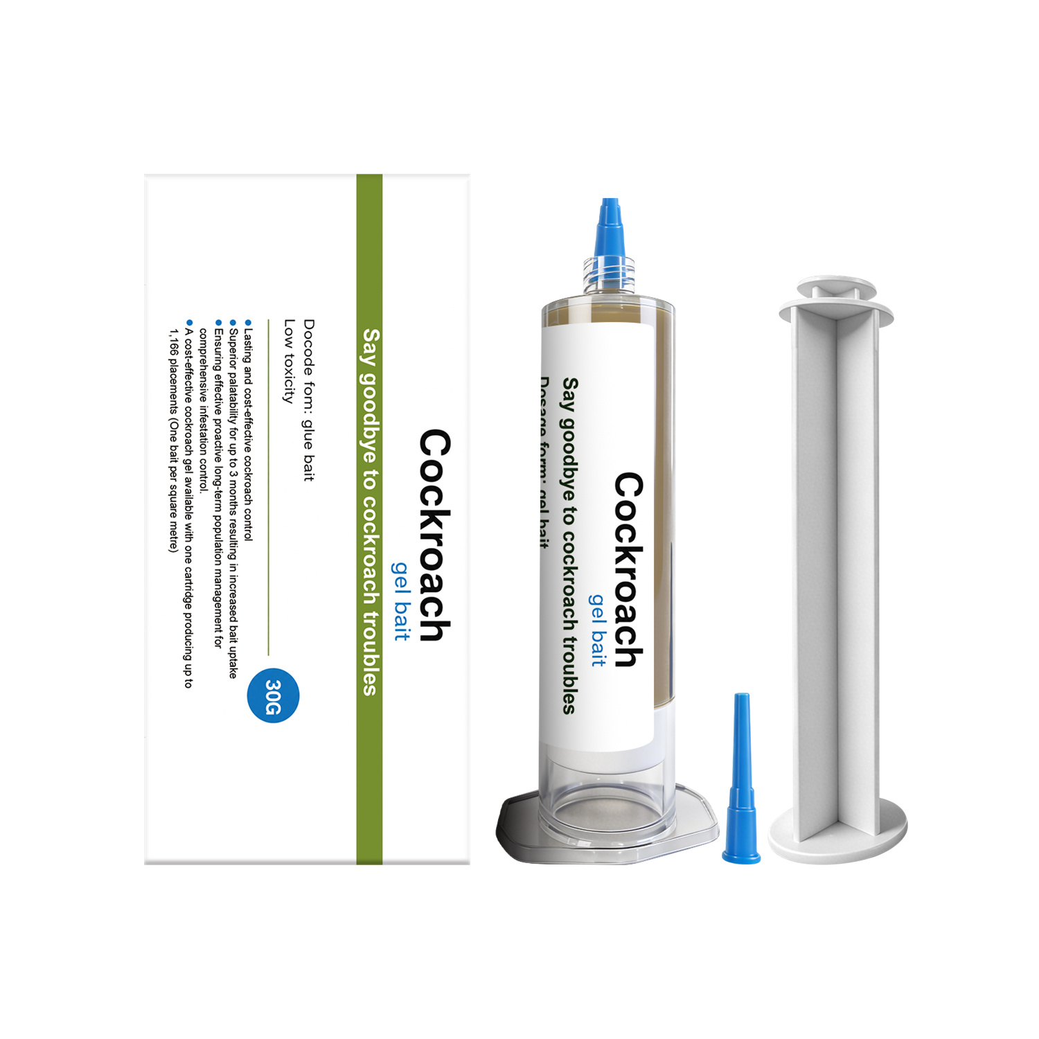 Premium Cockroach Gel Bait | Fast-Acting & Powerful Roach Killer Syringe