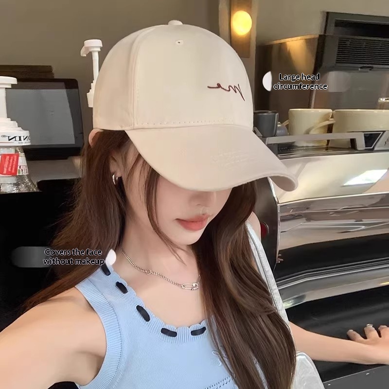Premium Large Head Baseball Cap | Adjustable Oversized Unisex Minimalist Hat