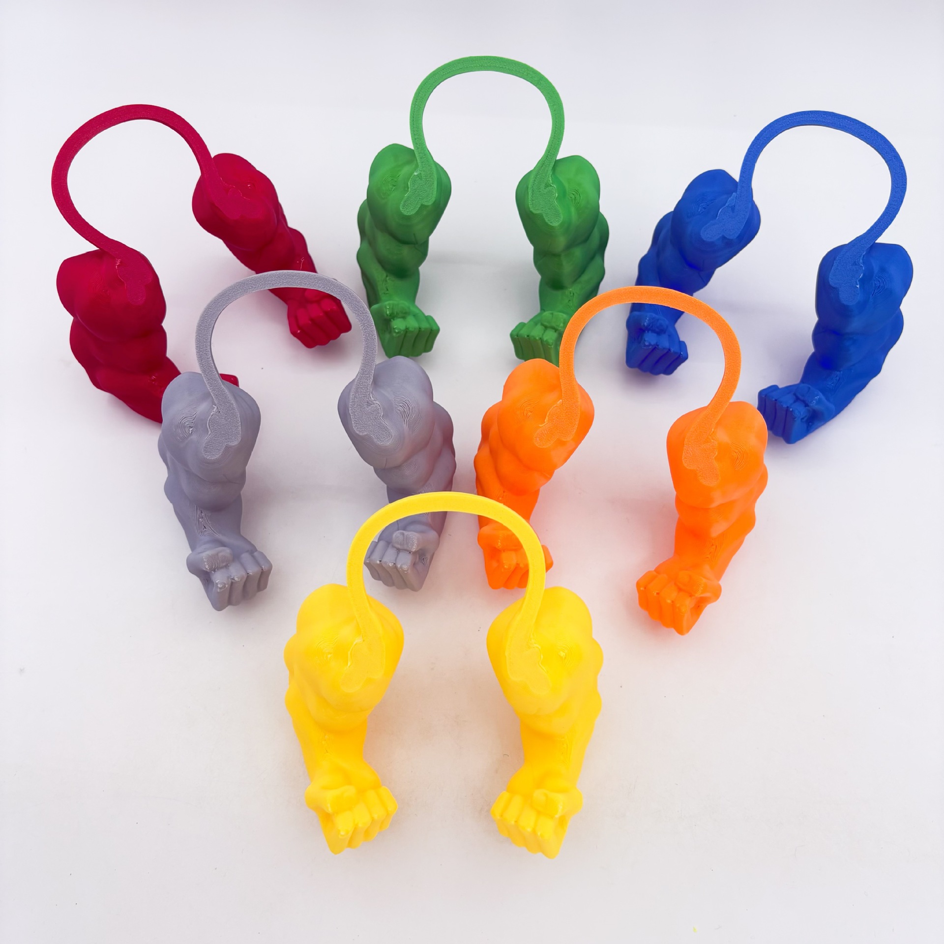 Hilarious 3D-Printed Pet Muscle Arms – Funny Prank Toy for Dogs, Cats & Chickens