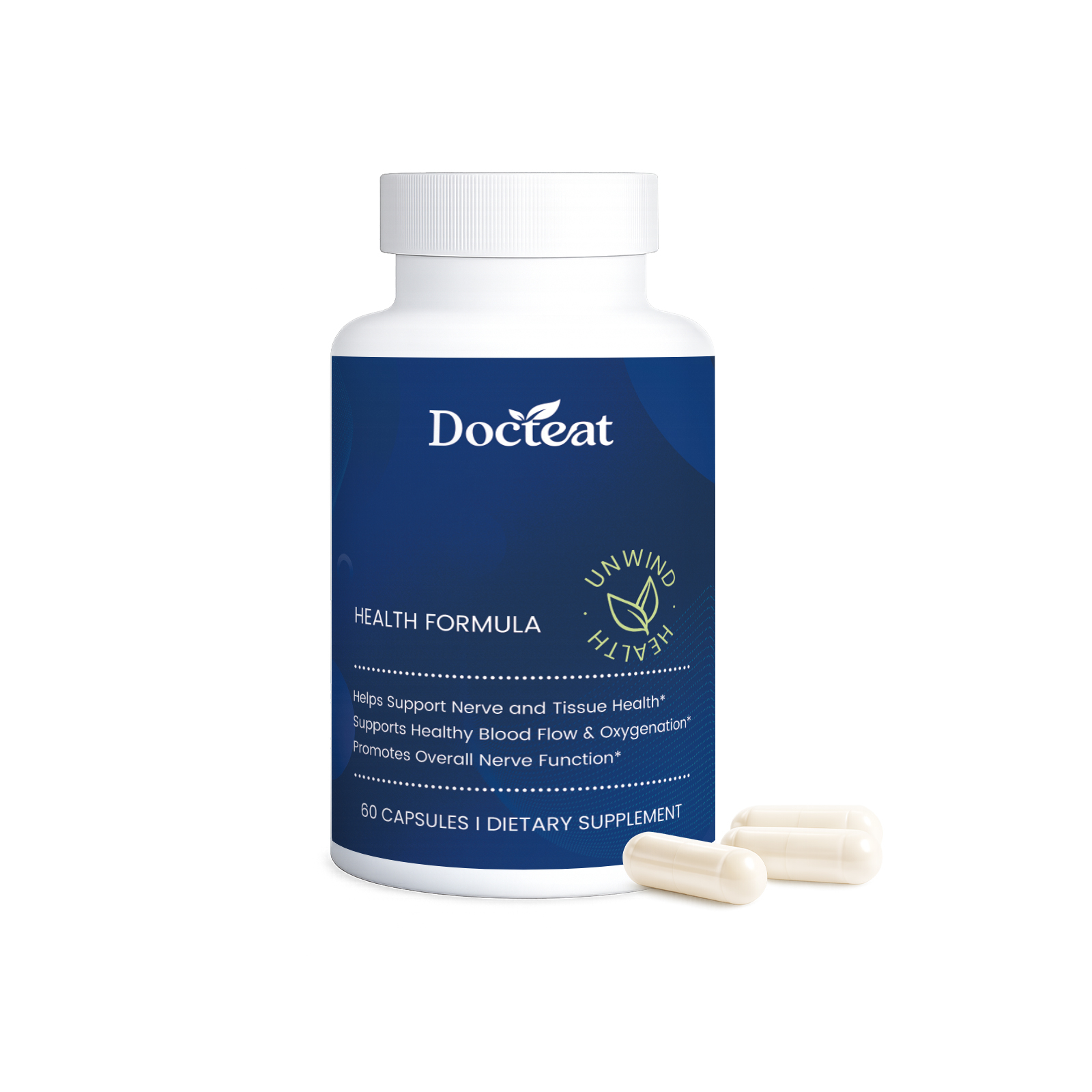 Premium Multi-Nutrient Vitality Supplement | CoQ10, B12, D3 & Zinc | 60 Capsules