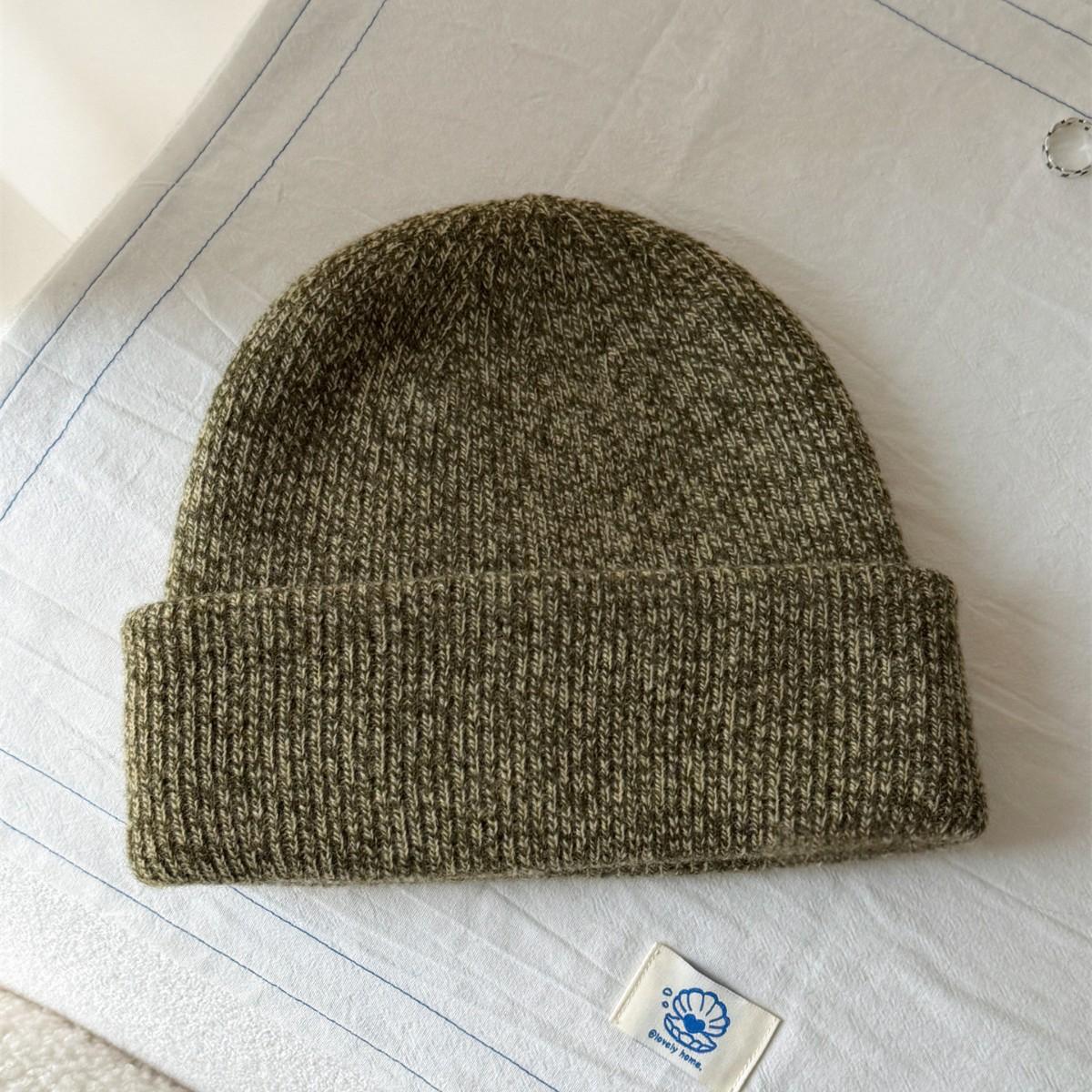 Premium Women's Pure Wool Double-Layer Knitted Beanie | Warm & Cozy Winter Hat
