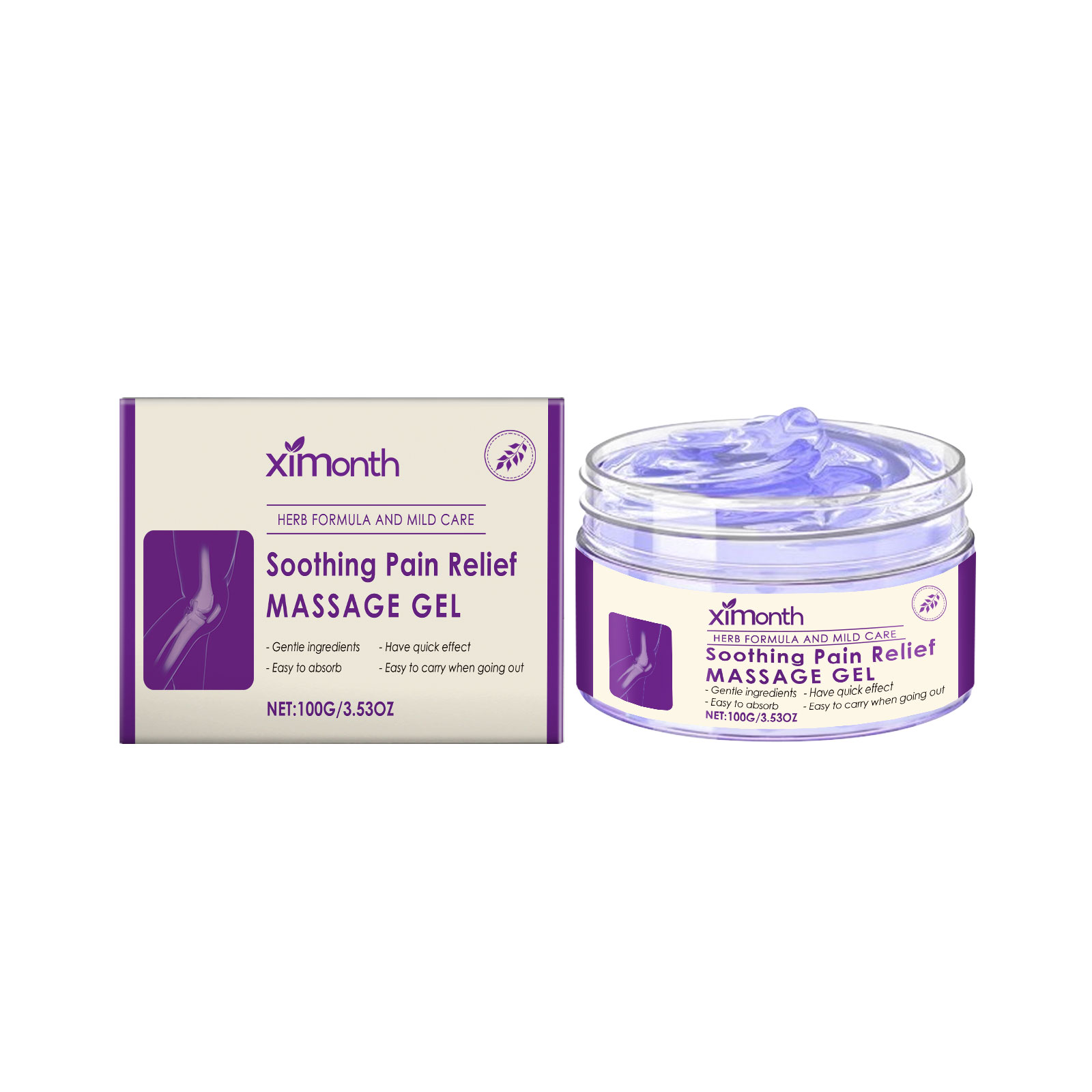 Premium Soothing Joint Pain Relief Massage Gel (100g) – Fast-Acting Knee & Muscle Comfort Cream