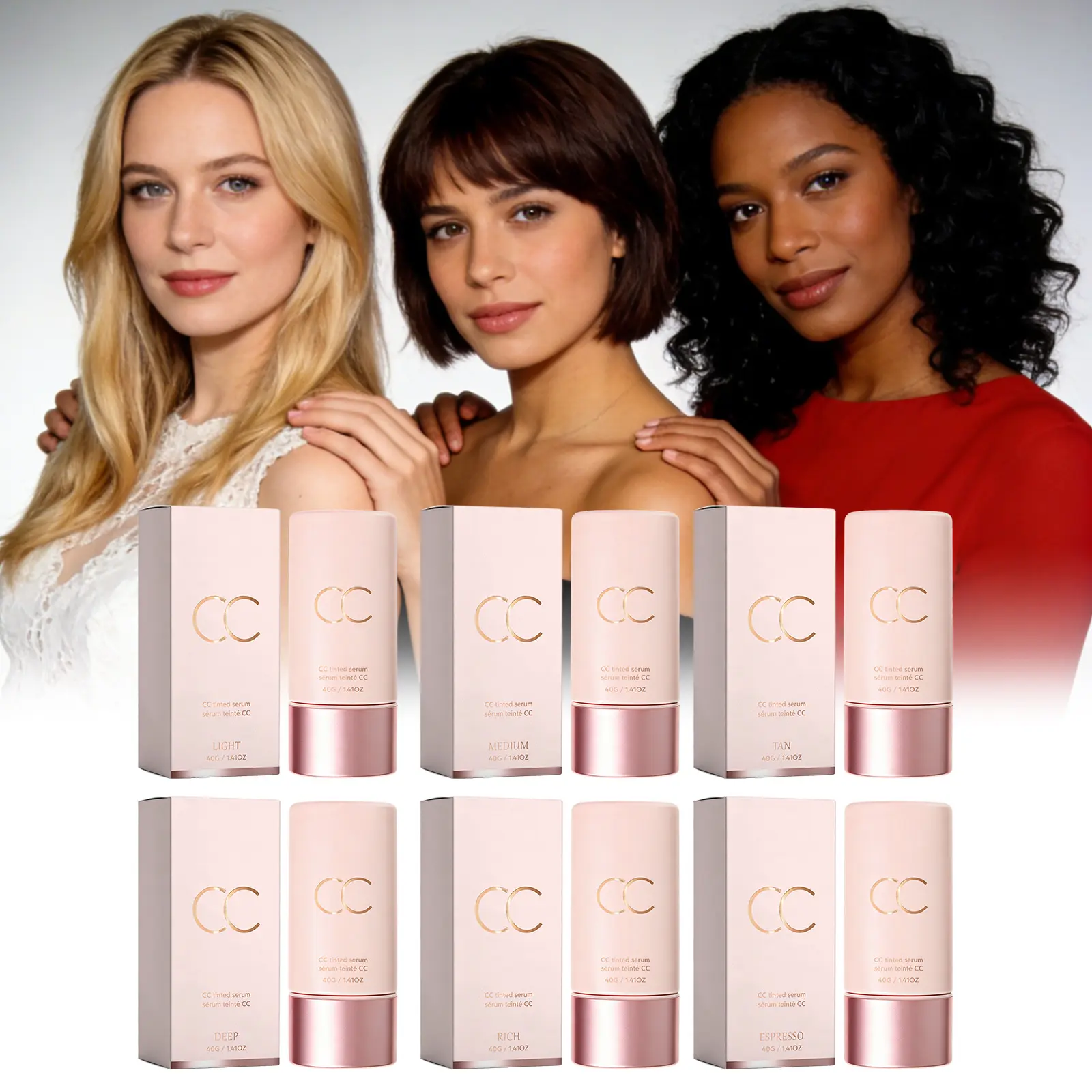 Seamless Lightweight Tinted Moisturizer - Natural Looking Coverage & Hydration (40g)