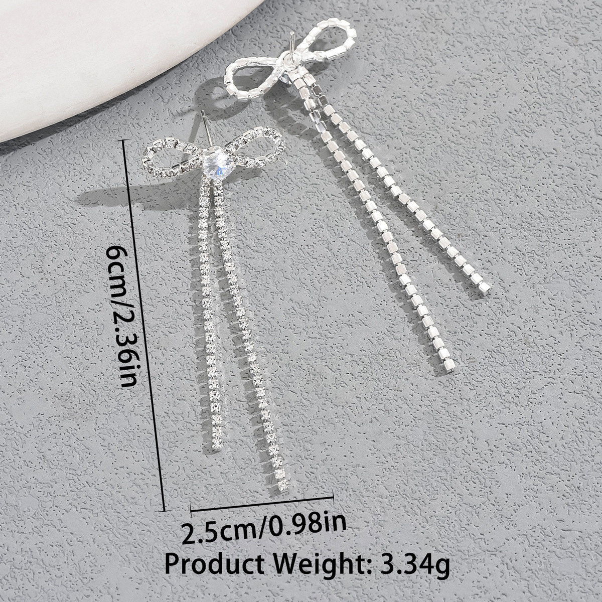 Elegant Bowknot Stud Earrings for Women – Minimalist Light Luxury Ribbon Earrings