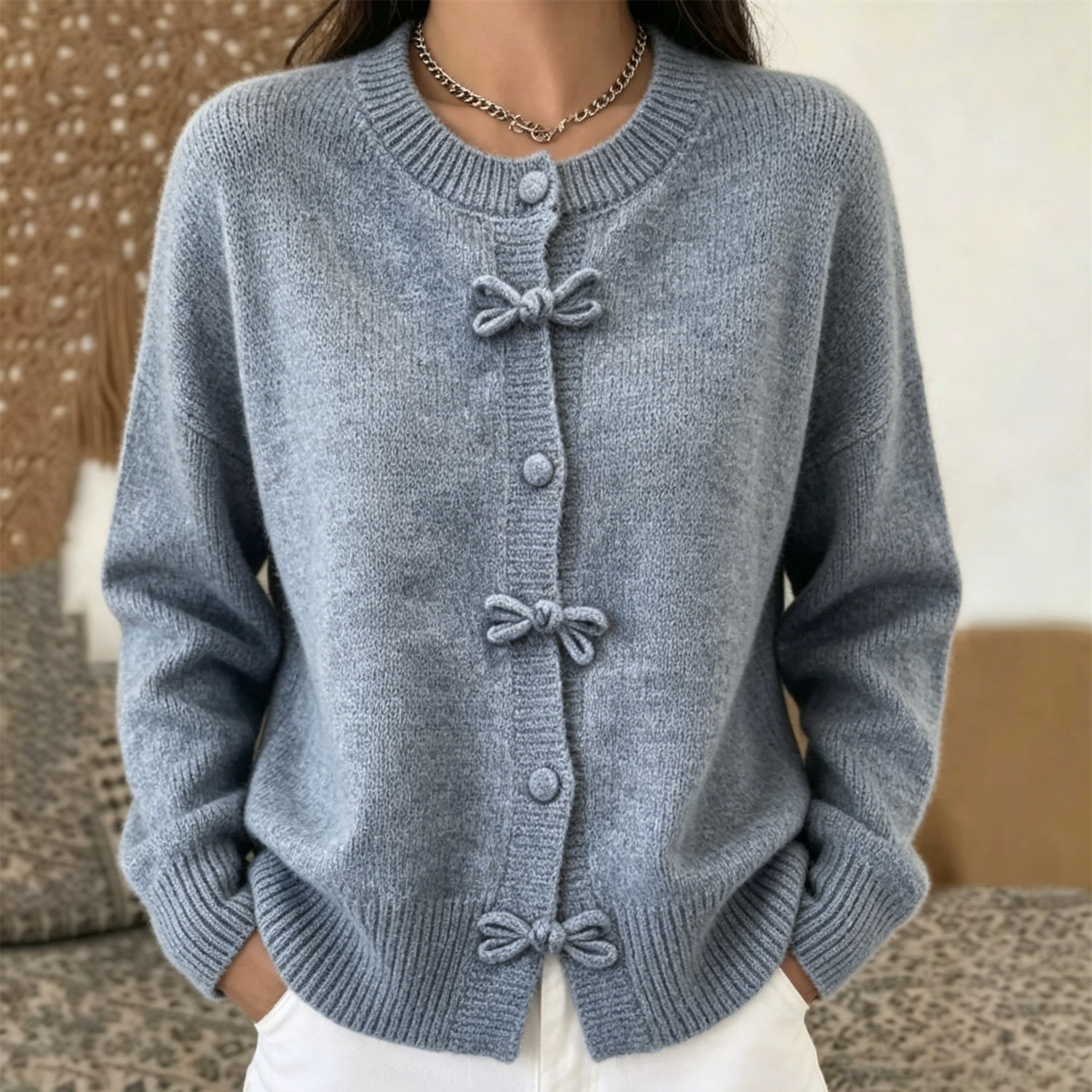 Elegant Women's Polyester Blouse - Lightweight Casual Button-Down Shirt