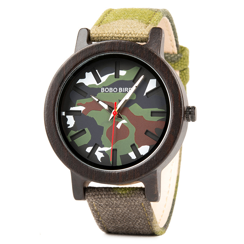 R24 Sporty Wooden Watch – Premium Handcrafted Quartz Timepiece for Adults