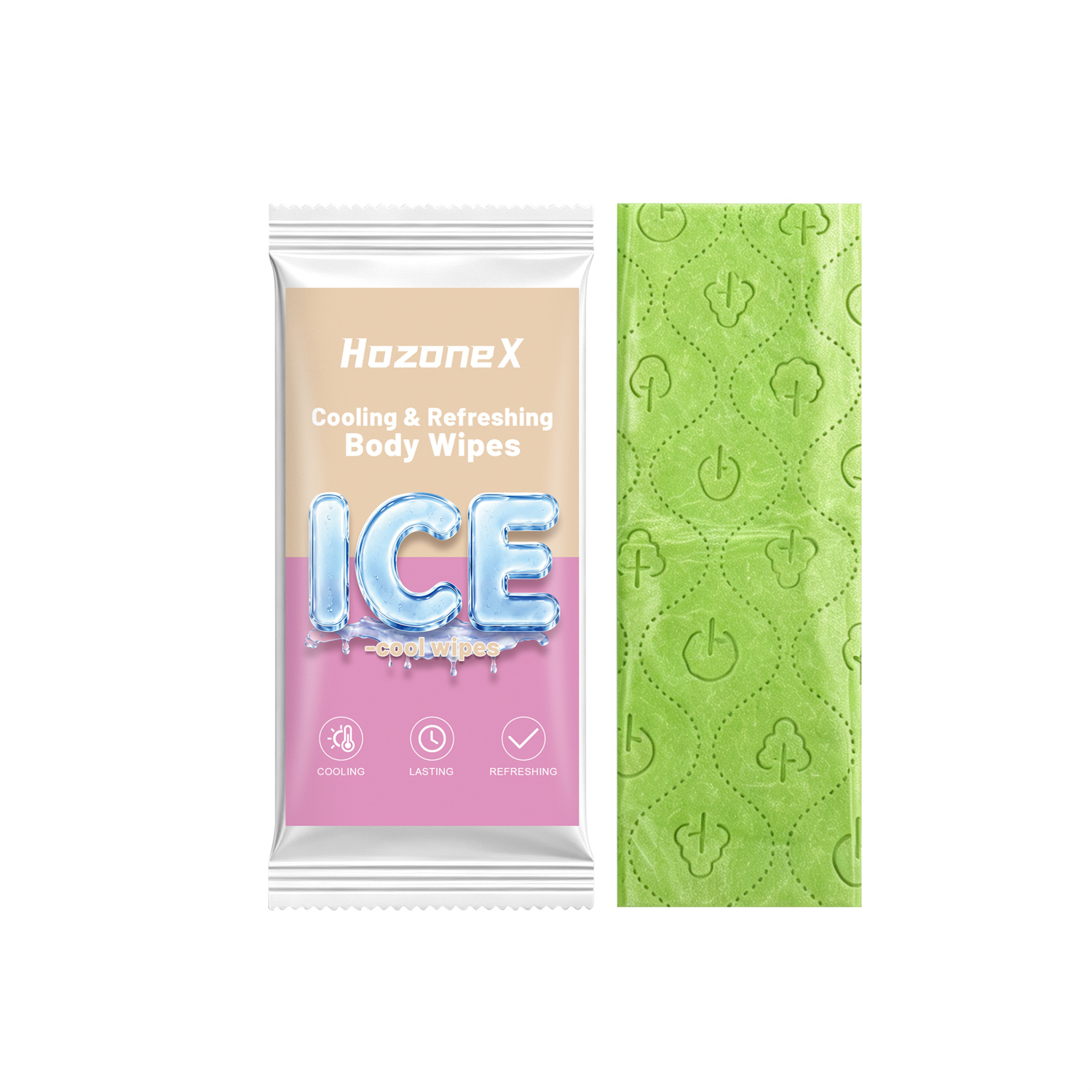 Instant Cooling Ice Wet Wipes | Refreshing Menthol Body Wipes for Sports & Hot Weather