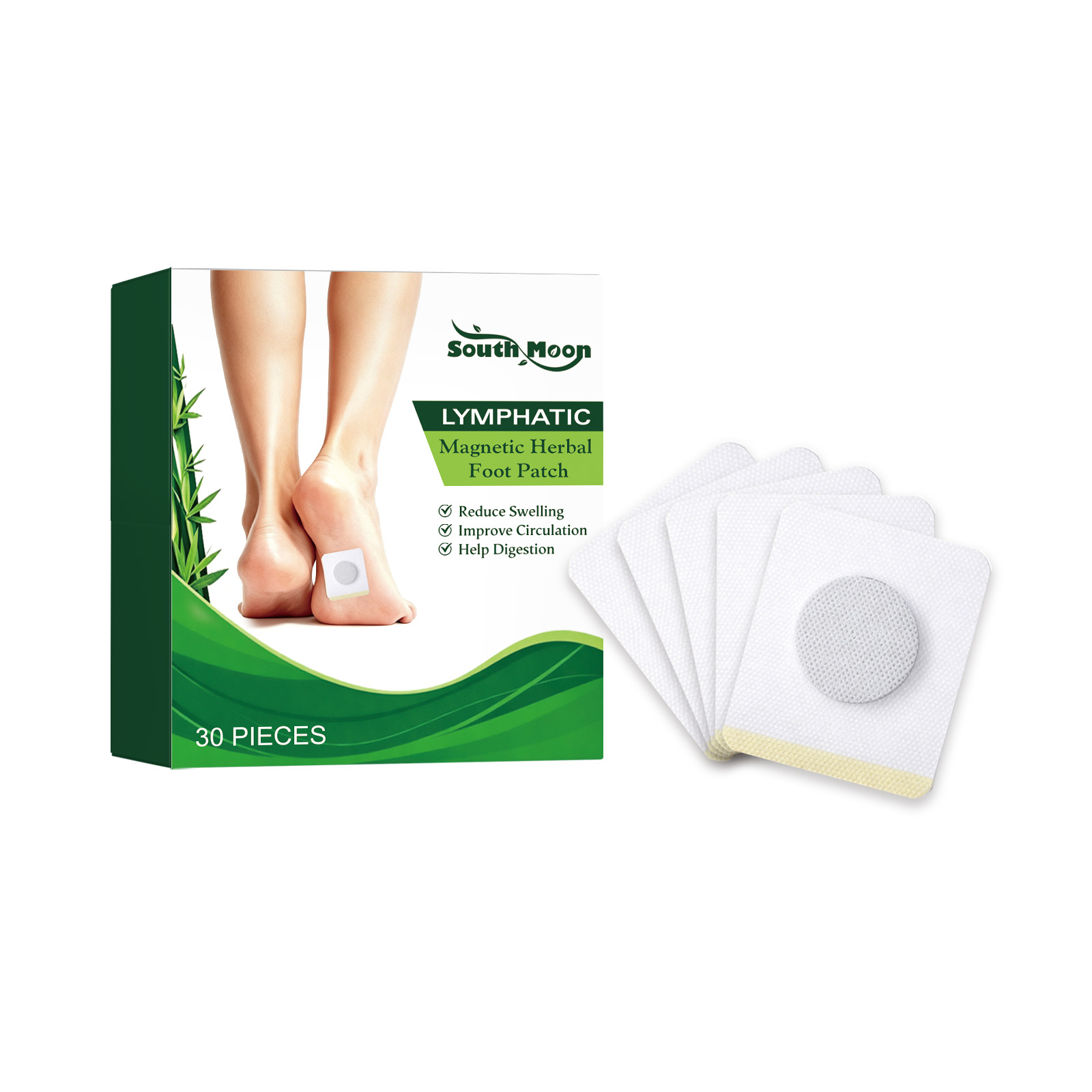 Premium Herbal Slimming & Detox Patches (30-Piece Set) - Natural Body Shaping & Wellness
