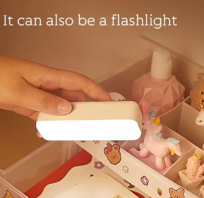 Smart Motion Sensor LED Night Lights (2-Pack) – Wireless Rechargeable Wall Lamps for Closets, Hallways & Stairs