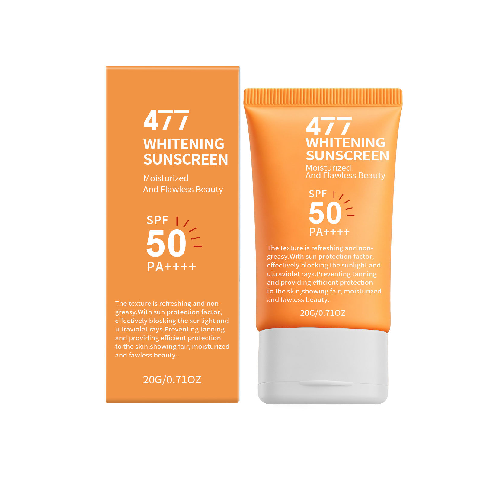 Brightening Mineral Sunscreen - Daily UV Shield & Glow Booster with Zinc Oxide & Panthenol