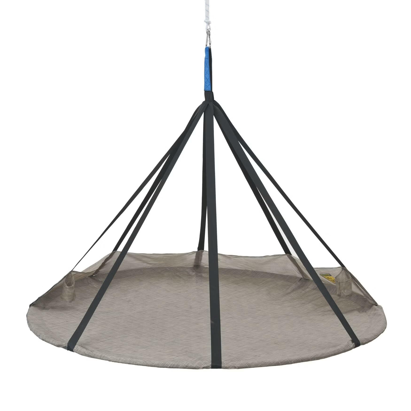Olofable Extra Large Flying Saucer Hammock with Bug Net | Heavy-Duty Garden & Camping Hammock (240kg Capacity)