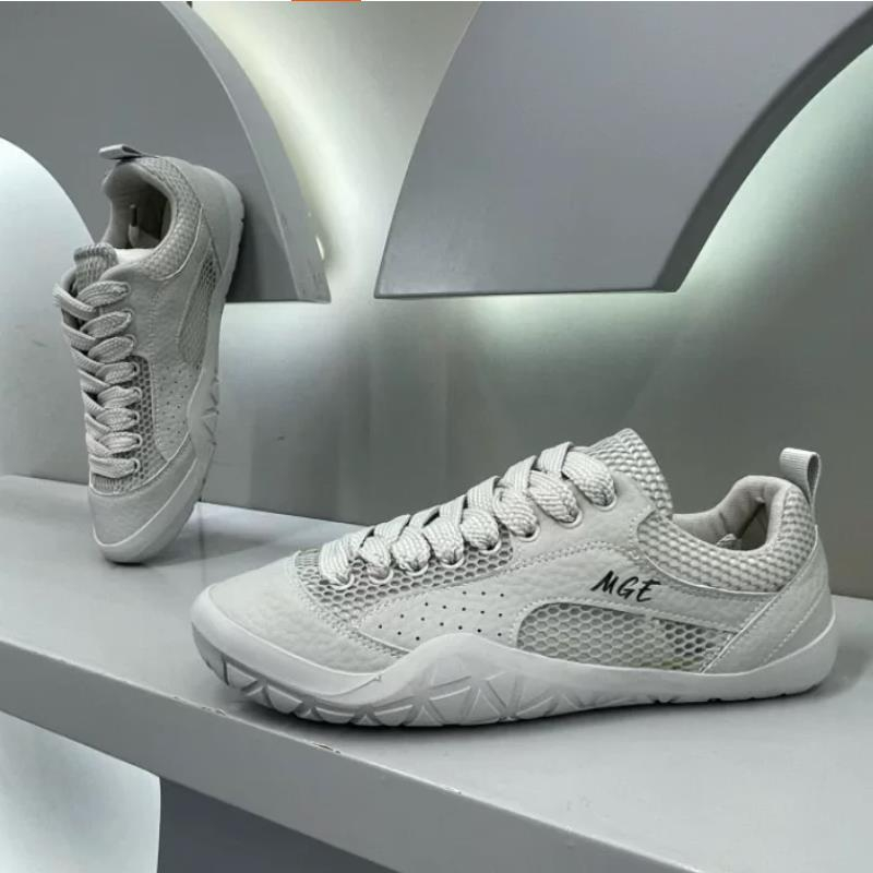 Men's Designer Runway Mesh Sneakers - Ultra-Breathable Outdoor Workwear Sports Shoes