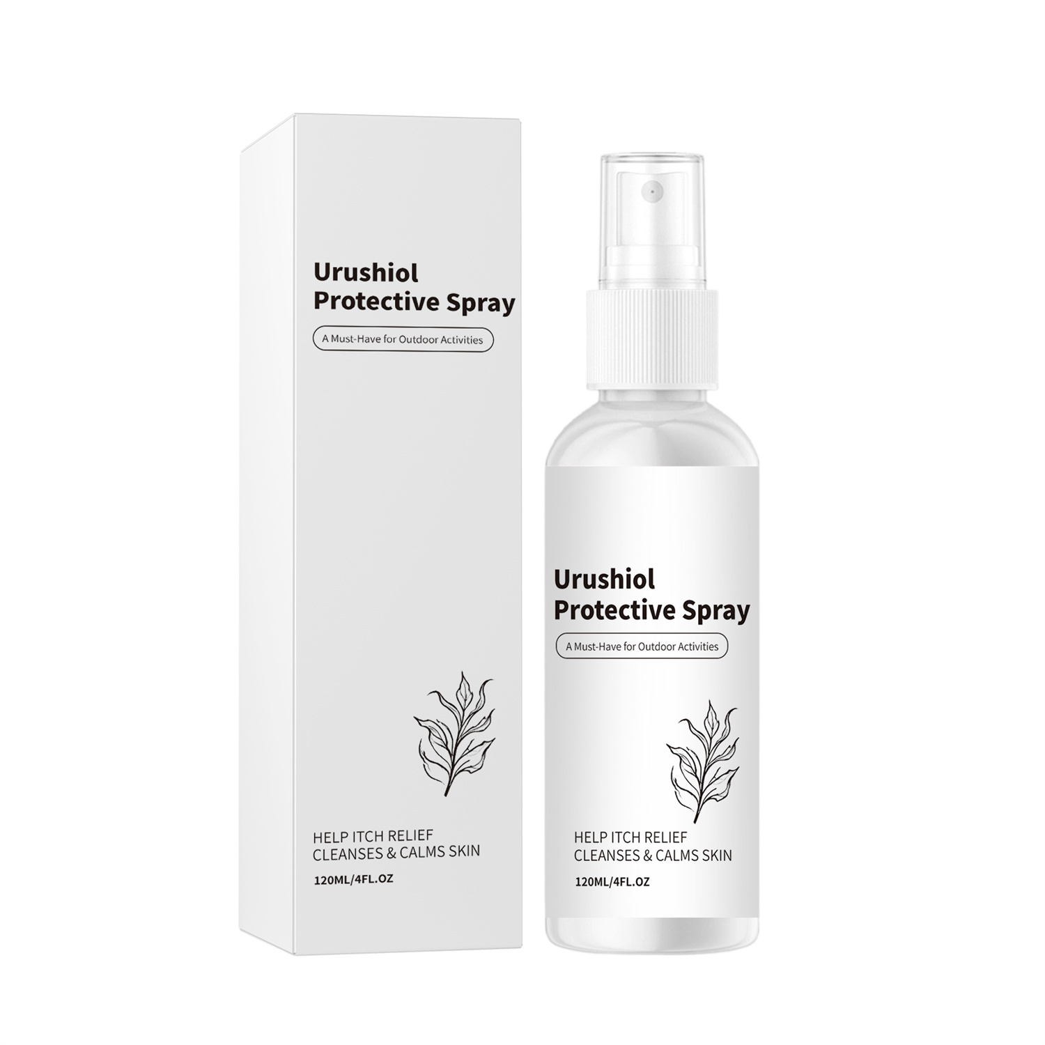 Fast-Acting Urushiol Removal Spray | Poison Ivy, Oak & Sumac Relief Wash