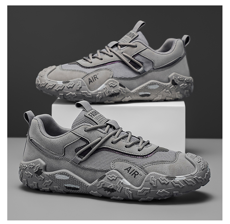 Men's Luxury Height-Increasing Dad Sneakers - Breathable Mesh Thick Sole Casual Sports Shoes (Spring/Summer 2026)